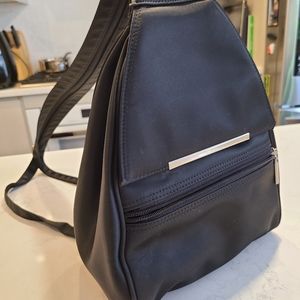 Black small backpack